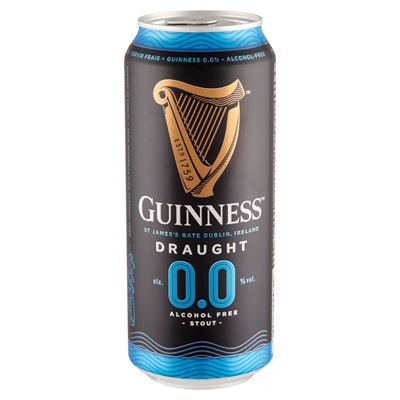 GUINNESS Draught Alkoholmentes Sör 0,0% 440 ml