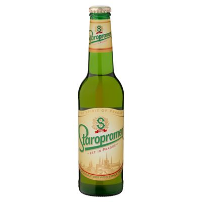 Staropramen Premium minőségi világos sör 5% 0,33 l x 24