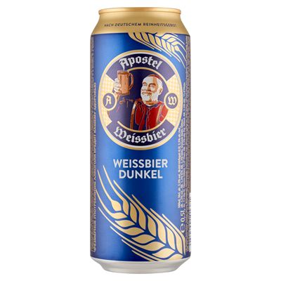 Apostel Német Szűretlen Barna sör Dobozos 5.3% 500 ml