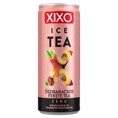 XIXO Ice Tea Zero őszibarackos jegestea 250 ml