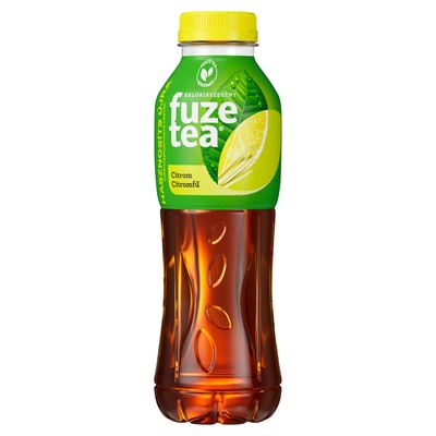 fuzetea szénsavmentes citrom- és citromfűízű üdítőital fekete tea kivonattal 500 ml