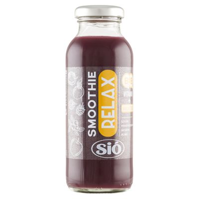 SIÓ Smoothie Relax Vegyes Gyümölcsital Gyümölcsvelőkből És Préselt Gyümölcsléből 100 % 250 ml