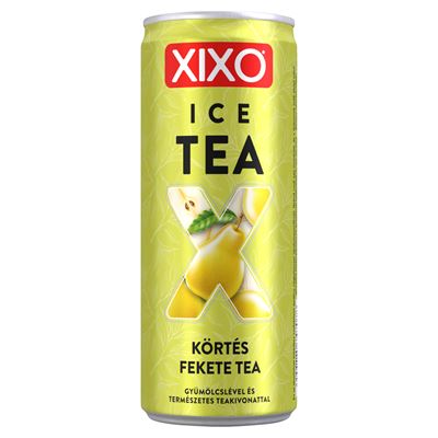 XIXO Ice Tea körtés jegestea gyümölcslével és természetes teakivonattal 250 ml
