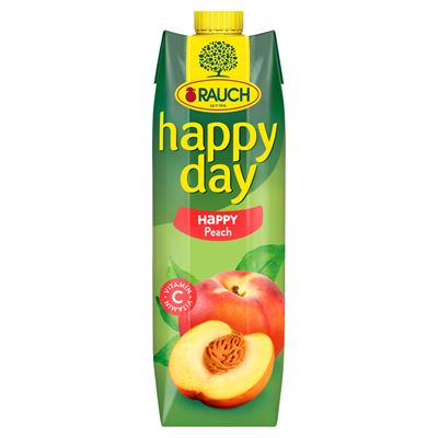 HAPPY DAY Rauch őszibarackital C-vitaminnal 1 l