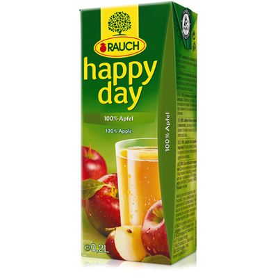 HAPPY DAY 100%-os Almalé 9 x ( 3x200 ml )