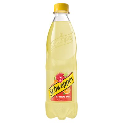 Schweppes Bitter Lemon Citromízű Csökkentett Energiatartalmú Szénsavas Üdítőital Cukorral És Édesítőszerekkel 500 ml