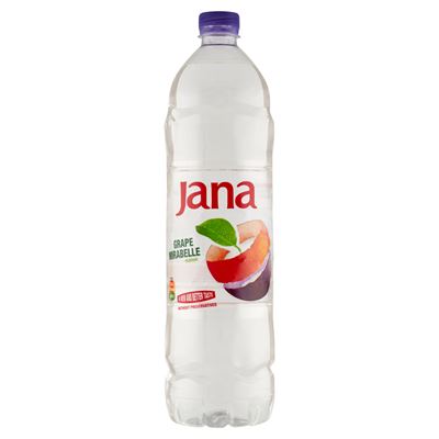 Jana szőlő és mirabella ízű, energiaszegény, szénsavmentes üdítőital 1,5 l