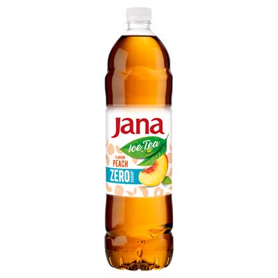 Jana Ice Tea energiamentes, szénsavmentes, cukormentes üdítőital citrom és a fehér tea ízével 1,5 l
