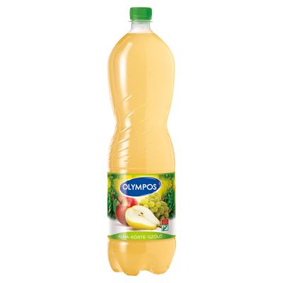Olympos energiaszegény alma-körte-szőlő szénsavmentes üdítőital édesítőszerekkel 1,5 l