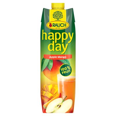 happy day Alma-mangó Gyümölcsital 100% 1 l