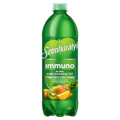 Szentkirályi Immuno Alma-kiwi-ananász Ásványvíz 0,7l