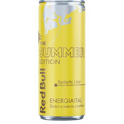 Red Bull Summer Edition Sudachi Lime ízesítésű energiaital 250 ml