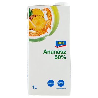 aro Ananásznektár gyümölcsital 50 % gyümölcsből 1 l