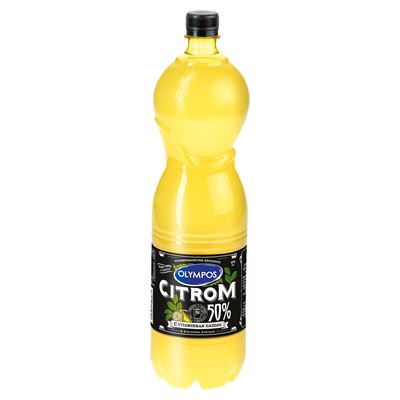 Olympos Citrom Ízesítő 50% Citromlé Tartalommal 1,5 l