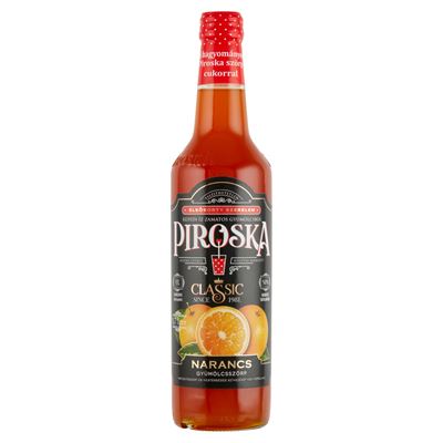 Piroska Classic Narancs Gyümölcsszörp 700 ml