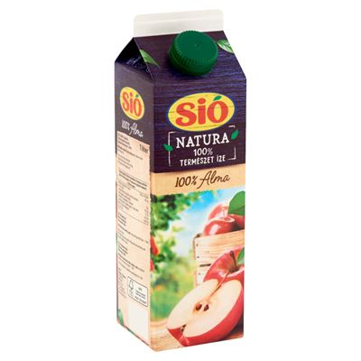 SIÓ Natura Szűrt Almalé 100 % 12 x 1 l