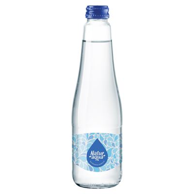 Naturaqua Természetes Szénsavas Ásványvíz Visszaváltható Üvegben 330 ml