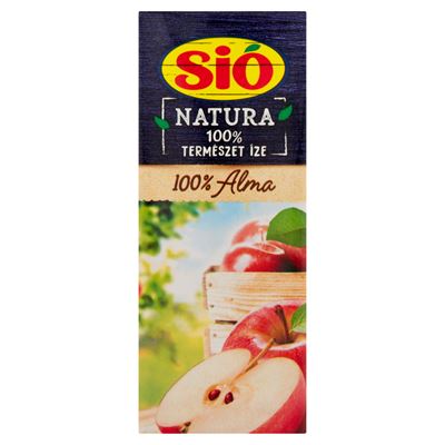 SIÓ Natura 100% Szűrt Almalé 27 x 200 ml