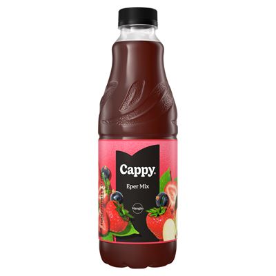Cappy Eper Mix Gyümölcsital Gyümölcslével és Gyümölcspürével Cukorral és Édesítőszerekkel 1 l