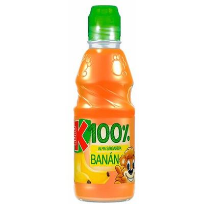 KUBU 100% alma-sárgarépa-banán gyümölcs- és zöldséglé 300 ml