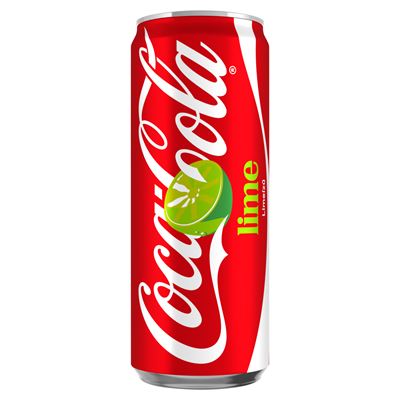 Coca Cola Lime Cola- és Limeízű Szénsavas Üdítőital 330 ml