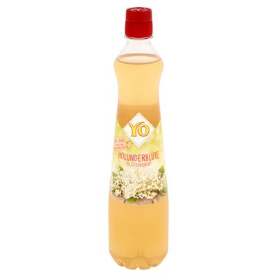 YO Bodzavirág Ízű Szörp Édesítőszerekkel 700 ml
