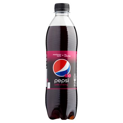 pepsi Cherry Zero Colaízű Szénsavas Üdítőital 500 ml