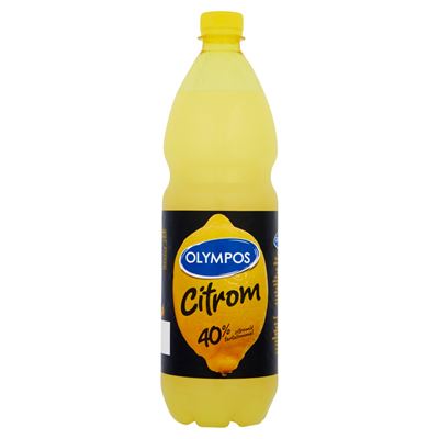 Olympos citrom ízesítő 40% citromlé tartalommal 1 l