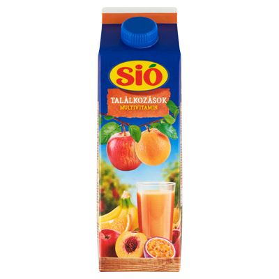 SIÓ Találkozások rostos multivitamin vegyes gyümölcsital 1 l