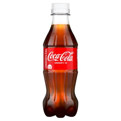 Coca Cola Colaízű Szénsavas Üdítőital PET Palackos 300 ml