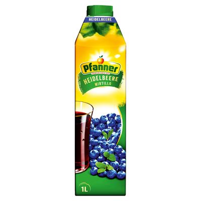 Pfanner fekete áfonyaital 20% 1 l