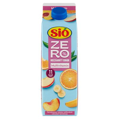 SIÓ Zero édesítőszerekkel készült multivitamin gyümölcsital 1 l