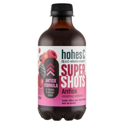 HOHES C Super Shots Immun vegyes gyümölcslé sűrítményekből 0,33 l