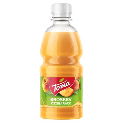 Toma Őszibarack 30% Rostos Gyümölcslé 330 ml