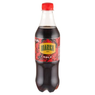 MÁRKA colaízű szénsavas üdítőital cukorral és édesítőszerekkel 0,5 l