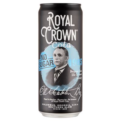 ROYAL CROWN Cola Cukormentes Szénsavas Üdítőital 330 ml