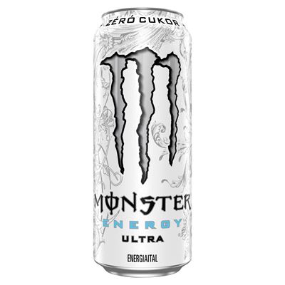 MONSTER Ultra White Szénsavas Energiaital Visszaváltható Dobozos 500 ml