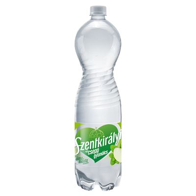Szentkirályi Egy Csepp Gyümölcs Alma-menta Ásványvíz 1,5l