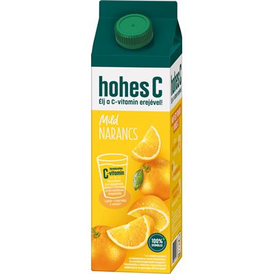 HohesC Mild Narancs-Acerola 100% 1l