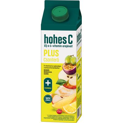 HohesC Plus Csonterő Mangó-Maracuja-Guava 100% 1l