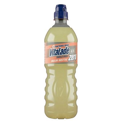 Vitalade Zero Vaníliás Őszibarack ízű Energiamentes Szénsavmentes Üdítőital Édesítőszerekkel 700 ml