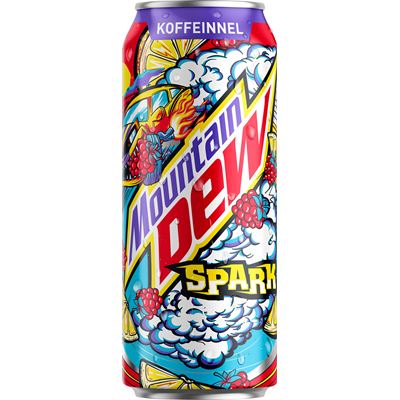 Mountain DEW Spark málnás limonádé ízű szénsavas üdítőital 500 ml