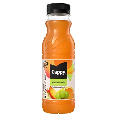 Cappy Multivitamin gyümölcsital gyümölcslével és gyümölcspürével cukorral és édesítőszerrel 330 ml