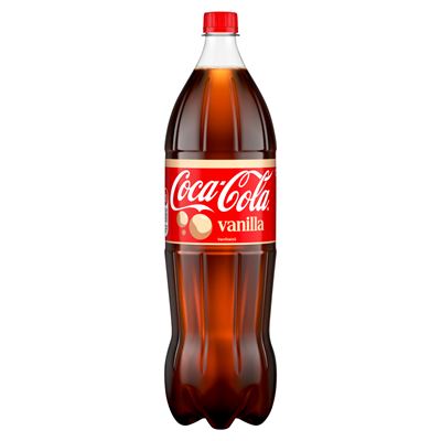 Coca Cola Coca-Cola Coke Vanilla cola- és vaníliaízű szénsavas üdítőital 1,75 l