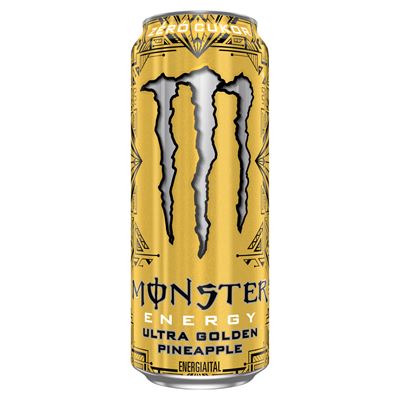 MONSTER Ultra Gold Szénsavas Energiaital Visszaváltható Dobozos 500 ml