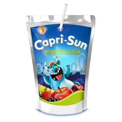 CAPRI-SUN Monster Alarm Vegyes Gyümölcsital Alma-feketeribizli és Zamatos Cseresznyével 200 ml