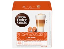 Dolce Gusto NESCAFÉ Latte Macchiato Caramel tej- és kávékapszula 16 db/8 csésze 145,6 g