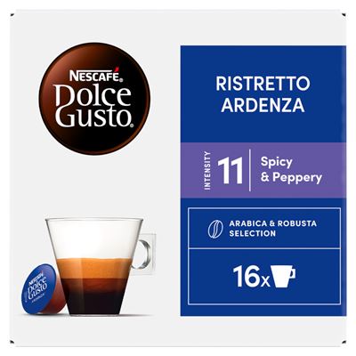 Dolce Gusto NESCAFÉ Dolce Gusto Ristretto Ardenza kávékapszula 16 x 6,5 g (104 g)