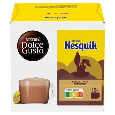 Dolce Gusto NESCAFÉ Nesquik instant kakaó kapszula 16 db/16 csésze 256 g