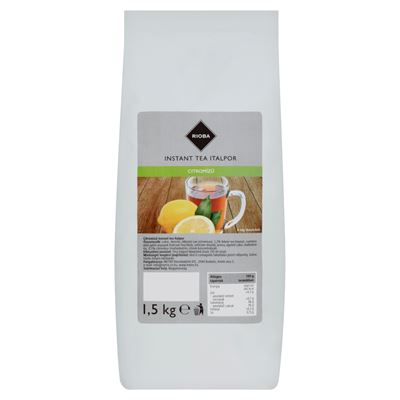 RIOBA Citromízű Instant Tea Italpor 1,5 kg